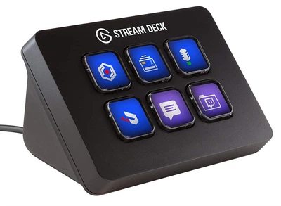 Контролер для стрімінга Elgato Stream Deck Mini Black (10GAI9901)