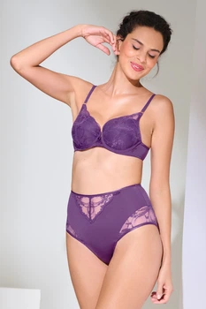 Бюстгальтер Lisca з формованими м'якими чашками на кісточках "Patricia" T-Shirt Bra 75B(р) ультрафіолет (020393)