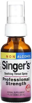 Спрей для горла заспокійливий Herbs Etc. Singer's Soothing Throat Spray 30 мл
