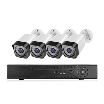 Комплект видеонаблюдения на 4 камеры AHD CCTV HD1080 4-канальный (3_06173)