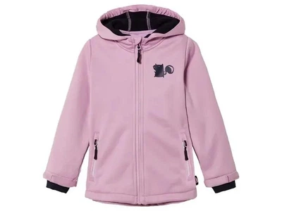 Куртка для дівчинки софтшел бузкова Lupilu 86-92см (400010812)