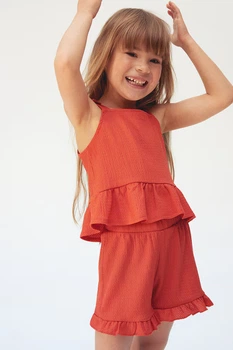 Шорти H&M 271240348_terracotta 92 Теракотовий