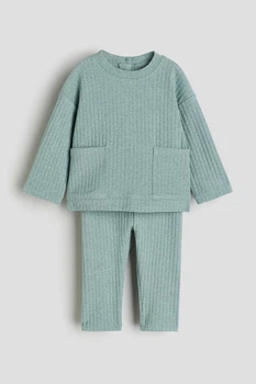 Комплект (джемпер, Штаны) H&M 271128773 56 Темно-Бирюзовый