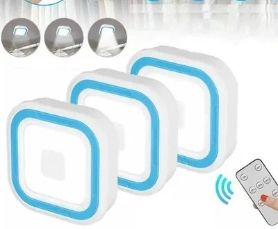 Комплект LED-светильников с пультом и таймером LED light with Remote Control Set (3 светильника)