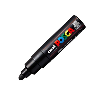 Маркер uni POSCA 4,5-5,5 мм черный (PC-7M BLACK)