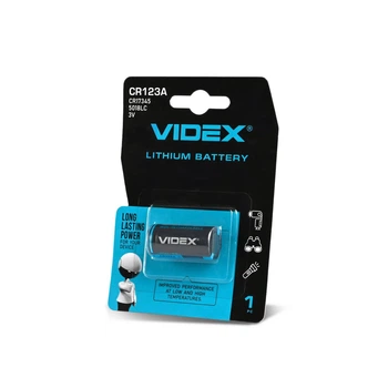 Батарейка литиевая Videx CR123A