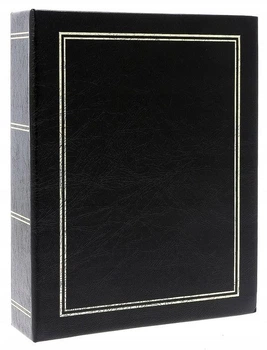 Альбом на 100 фотографий 10*15 см с черными страницами Gedeon DPH46100 CLASSIC BLACK(B)