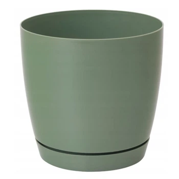 Горщик для квітів FormPlastic Toscana Krugla-15 2,2 л зелений чай (0742-085)