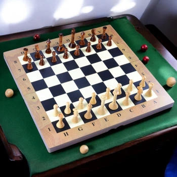Ігровий набір 3 в 1 Game Set нарди шахи, шашки розмір поля 40х40 см
