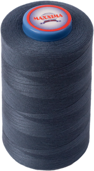 Швейные нитки MAXIMA 40/2 Графитовый джинс (282N) 4114,8 м