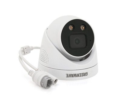 5MП Купольна внутр камера з мікрофоном GW IPC50D5MP25 2.8mm POE LED Підсвічування