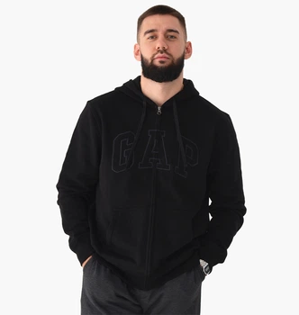Толстовка Gap Logo Zip Hoodie Black 218871171 XS