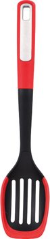 Ложка кулинарная Bergner Mars с прорезями 34 см (BG-38871-RD)