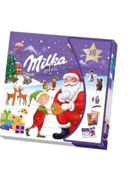 Адвент Календарь Milka Advent со сладостями и игрушками