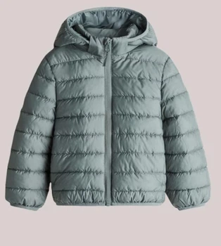 Дитяча демісезонна куртка для хлопчиків H&M 104 оливкова