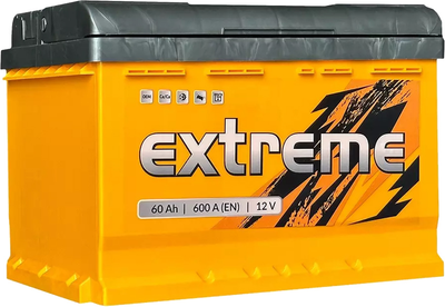 Автомобильный аккумулятор Extreme 6CT-60 А (1)