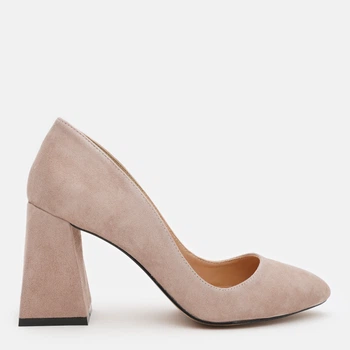 Жіночі човники замшеві Ashoes 2650/8 36 23.5 см Латте (ROZ6501005796)