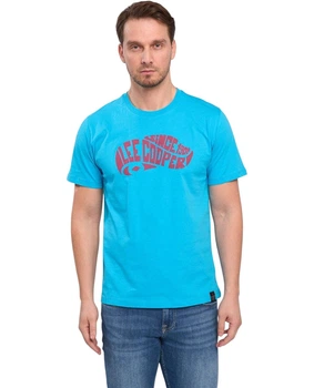 Футболка мужская Lee Cooper 10196515.ED0 XXL голубая (5942723072733)