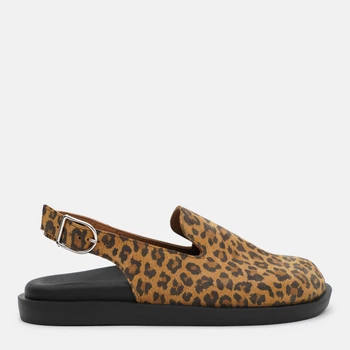 Женские сандалии кожаные Ashoes Клоги 008 38 24.5 см Леопард (ROZ6501005842)