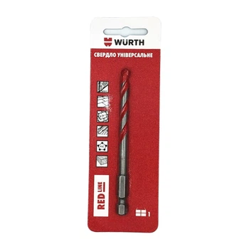 Сверло универсальное Wurth Red Line 1641208012 8*120 мм