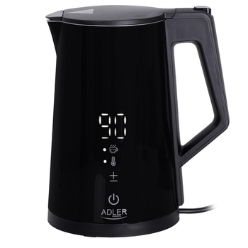 Электрочайник Adler AD 1345 black LED 1,7L STRIX