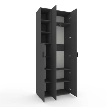 Шафа Metkas Home A003L 900x420x2300 ЛДСП Антрацит