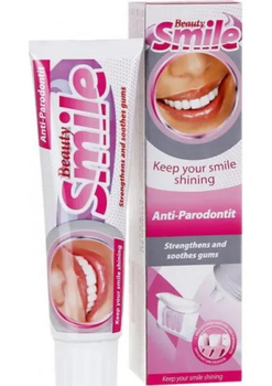 Зубная паста против воспаления десен антипарадонтозная Beauty Smile Anti-Paradontit, 100 мл