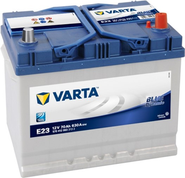 Автомобільний акумулятор Varta Blue Dynamic 70А Ев (-/+) ASIA E23 (630EN) (570412063)