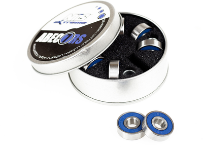 Łożyska Nils Extreme ABEC-7 RS Niebieski Carbon 8 szt (5907695527711)