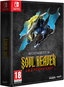 Гра Nintendo Switch Legacy of Kain Soul Reaver 1 and 2 Remastered Deluxe Edition (Картридж) (5056635613790)