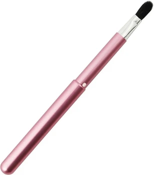 Кисточка для теней, выдвижная, с колпачком, розовая Shishida Seishindo Eyeshadow Brush Slide Pink