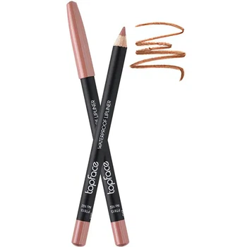 Карандаш для губ водостойкий (бежево-красный) Waterproof Lipliner 112 TopFace 1.14 г