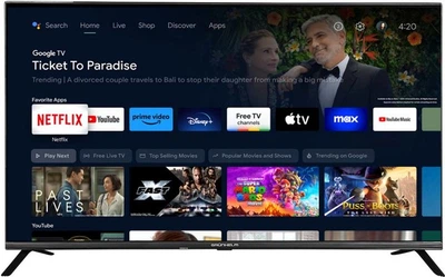 Телевізор 32" Grunhelm 32H500-GA11V HD Android Smart TV чорний