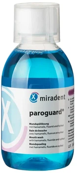 Рідина для полоскання ротової порожнини Miradent Paroguard CHX 0.20% 200 мл (4250107600696)