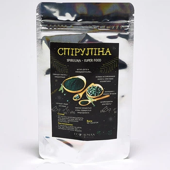 Спіруліна Ecohuman Spirulina 180 Tabs