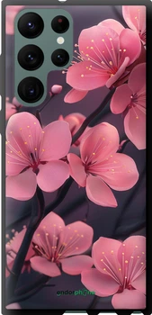 Чохол на Samsung Galaxy S22 Ultra Пурпурова сакура "6075b-2500-70447"