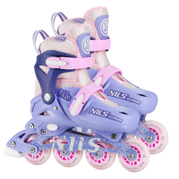 Ролики Nils Extreme NA13102 M 34-37 Фиолетовые (5907695578706)