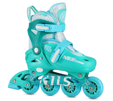 Łyżworolki Nils Extreme NA13102 S 30-33 Zielone (5907695579239)