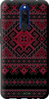 Чехол на Xiaomi Redmi 8 Вышиванка 52 "1763b-1806-70447"