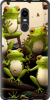 Чехол на Xiaomi Redmi Note 4X Жабки "5656t-951-70447"