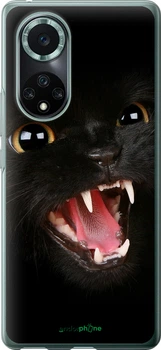 Чехол на Huawei Nova 9 Pro Чёрная кошка "932u-2503-70447"