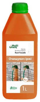 Змивка іржі з металевих поверхонь 1:4 Rust Facade Euro, 1 л