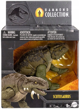 Фігурка Mattel Jurassic World Hammond Collection Скутозавр 7 см JDJ08 (194735284962)