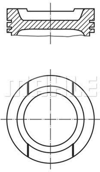 Поршень MAHLE (030 92 02)