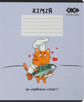 Набор предметных тетрадей по химии ZiBi Cute Cat 36 листов в клетку 20 шт (ZB.1731-39)