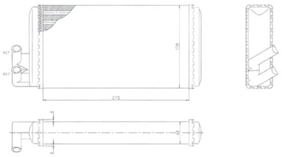 Радіатор пічки Magneti Marelli (350218403000)
