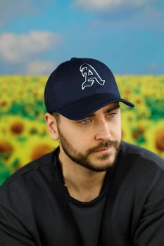 Чоловіча бейсболка Синій Braxton"Fitness Fashion"
