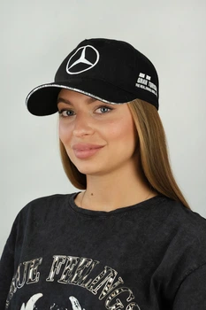 Бейсболка унісекс з логотипом«Mercedes» Braxton 56см Чорний (brx1671-25617001)