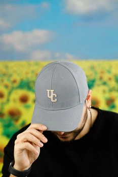 Чоловіча бейсболка Сірий Braxton"United Chic"