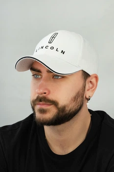 Бейсболка унисекс Braxton Lincoln 58004 56-58 Белый (58031)